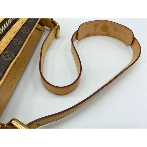 LOUIS VUITTON Hudson Shoulder Bag Brown WS34177