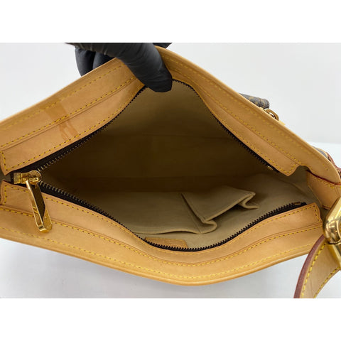 LOUIS VUITTON Hudson Shoulder Bag Brown WS34177