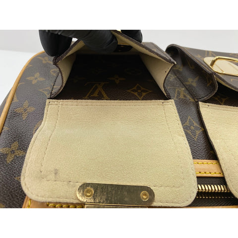 LOUIS VUITTON Hudson Shoulder Bag Brown WS34177
