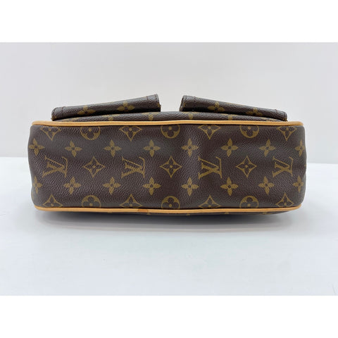 LOUIS VUITTON Hudson Shoulder Bag Brown WS34177