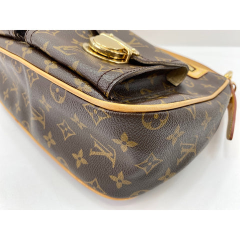 LOUIS VUITTON Hudson Shoulder Bag Brown WS34177
