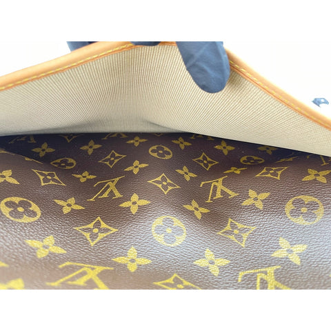 LOUIS VUITTON Bowling vanity Handbag Brown WS34180