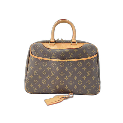 LOUIS VUITTON Bowling vanity Handbag Brown WS34180