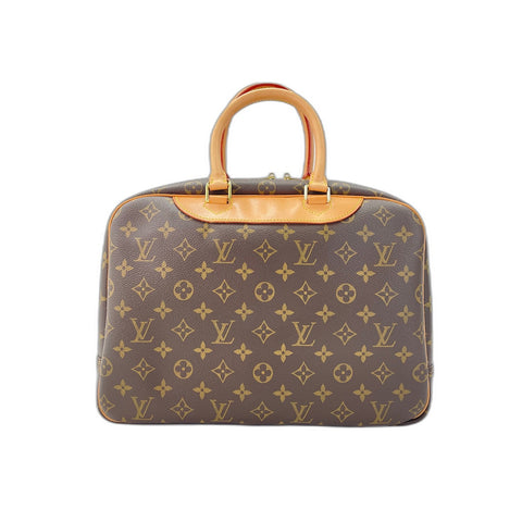 LOUIS VUITTON Bowling vanity Handbag Brown WS34180
