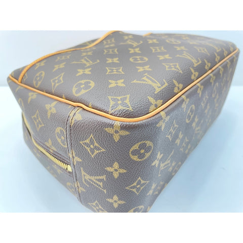 LOUIS VUITTON Bowling vanity Handbag Brown WS34180