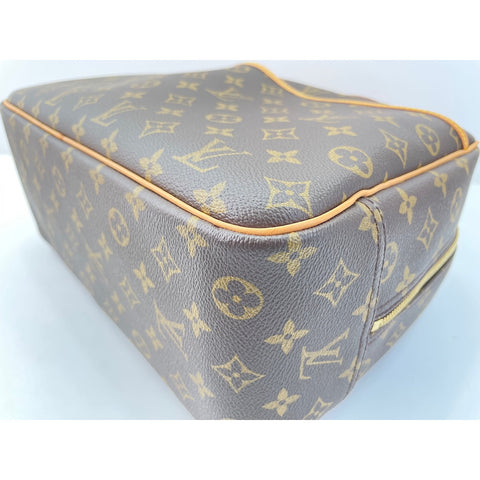 LOUIS VUITTON Bowling vanity Handbag Brown WS34180