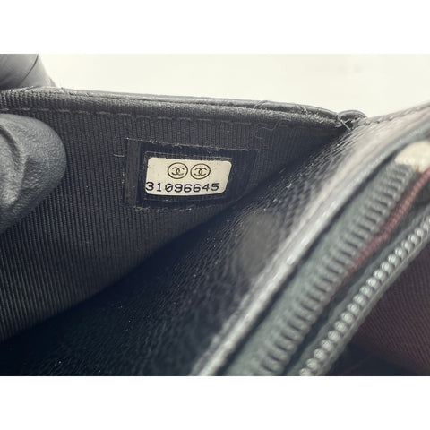CHANEL Matelasse Shoulder Bag black WS34182