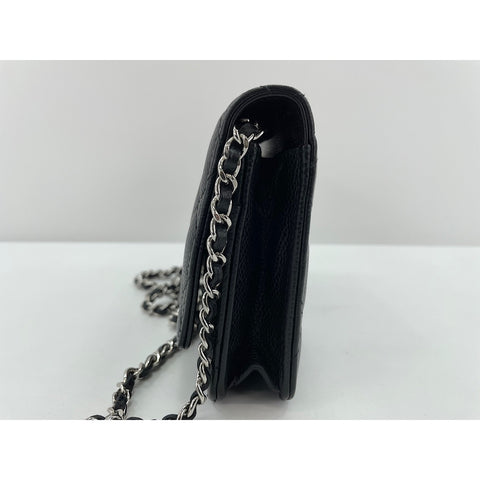 CHANEL Matelasse Shoulder Bag black WS34182