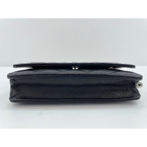 CHANEL Matelasse Shoulder Bag black WS34182