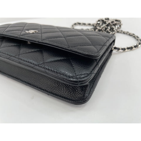 CHANEL Matelasse Shoulder Bag black WS34182