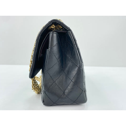 CHANEL Matelasse Shoulder Bag black WS34184