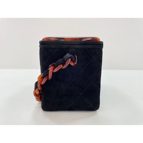 CHANEL Matelasse Handbag black WS34185
