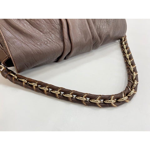 FENDI Shoulder Bag Brown WS34187