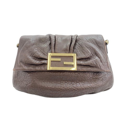 FENDI Shoulder Bag Brown WS34187