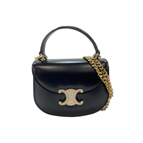 CELINE Minibus Claire Shoulder Bag black WS34188