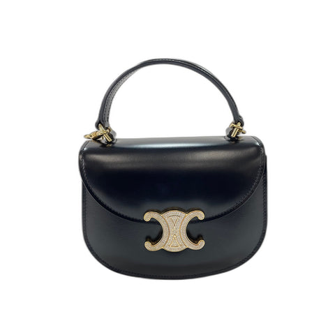 CELINE Minibus Claire Shoulder Bag black WS34188