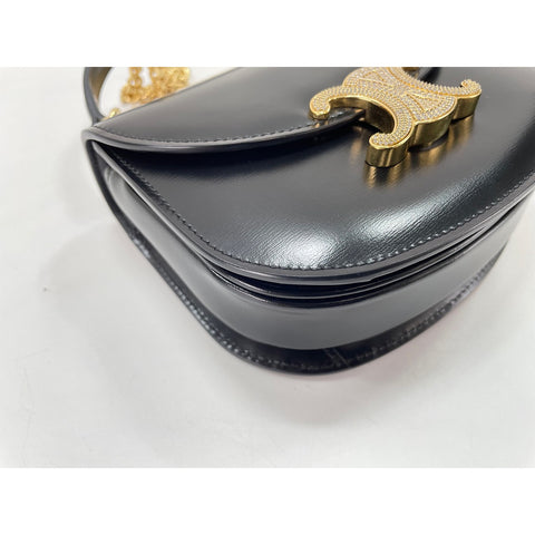 CELINE Minibus Claire Shoulder Bag black WS34188