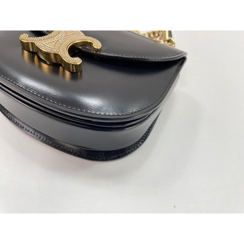 CELINE Minibus Claire Shoulder Bag black WS34188