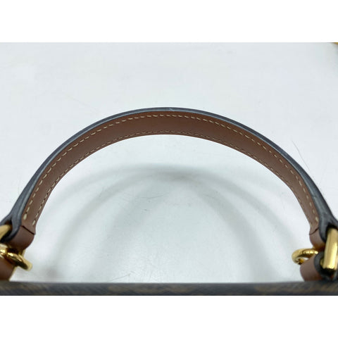 CELINE Minibus Claire Shoulder Bag Brown WS34189