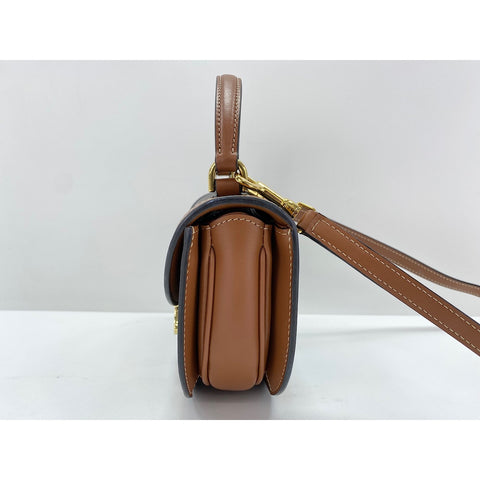 CELINE Minibus Claire Shoulder Bag Brown WS34189