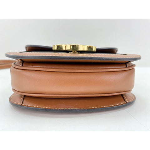 CELINE Minibus Claire Shoulder Bag Brown WS34189