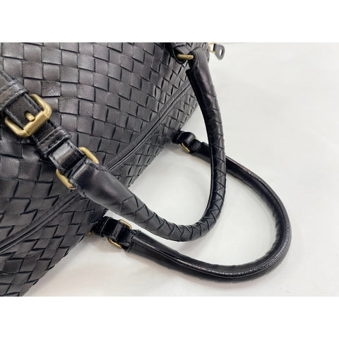 BOTTEGAVENETA Boston bag black WS34190