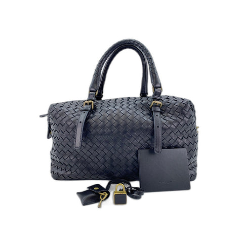 BOTTEGAVENETA Boston bag black WS34190