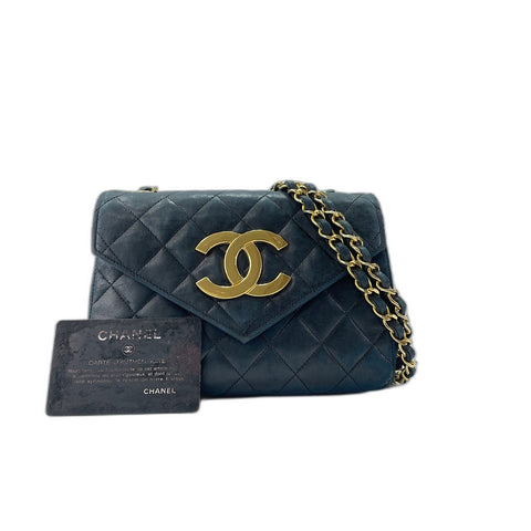 CHANEL Matelasse Shoulder Bag black WS34192