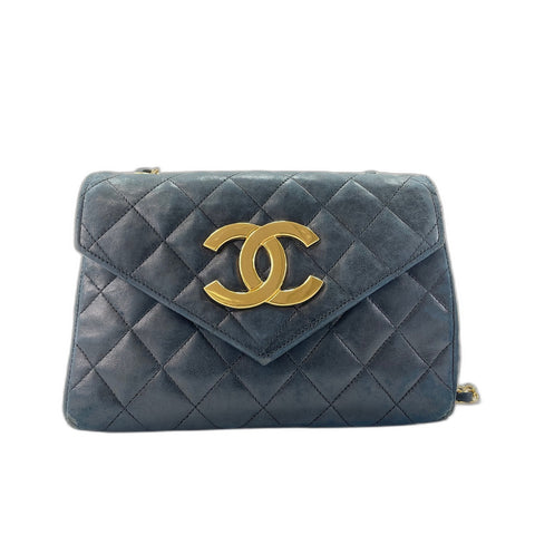 CHANEL Matelasse Shoulder Bag black WS34192