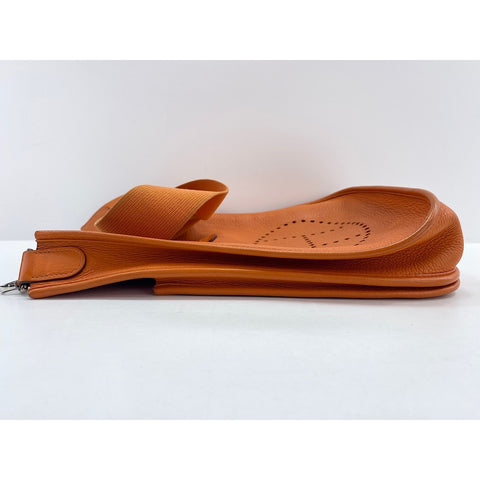 HERMES Evelyn 2 Shoulder Bag Orange WS34193