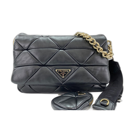 PRADA Shoulder Bag black WS34195