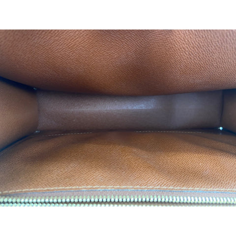 LOUIS VUITTON Monceau Handbag Brown WS34196