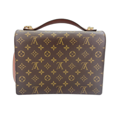 LOUIS VUITTON Monceau Shoulder Bag Brown WS34197