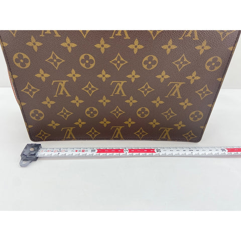 LOUIS VUITTON Monceau Shoulder Bag Brown WS34197