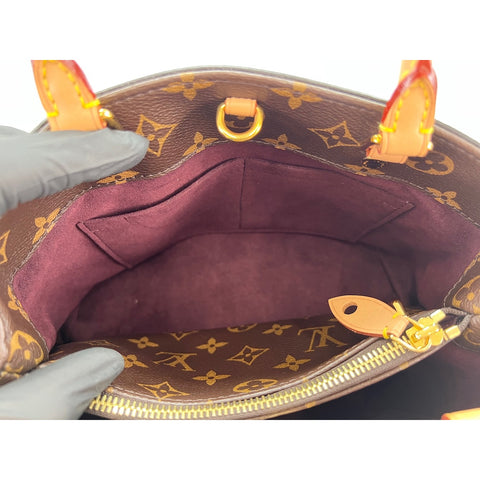 LOUIS VUITTON Montaigne Shoulder Bag Brown WS34199