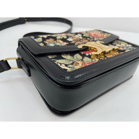 CELINE teen Shoulder Bag black WS34203