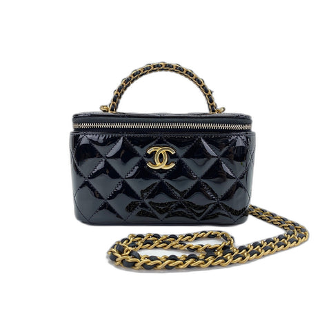 CHANEL Matelasse Shoulder Bag black WS34207