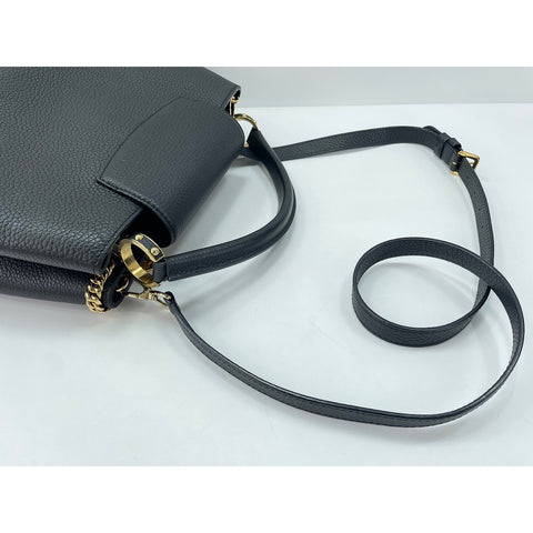 LOUIS VUITTON Capusine Shoulder Bag black WS34210
