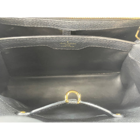 LOUIS VUITTON Capusine Shoulder Bag black WS34210