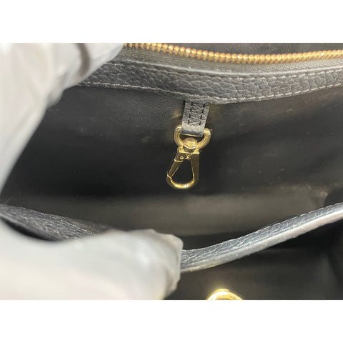 LOUIS VUITTON Capusine Shoulder Bag black WS34210
