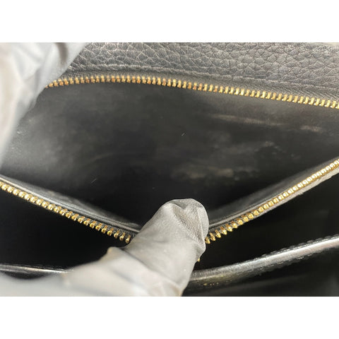 LOUIS VUITTON Capusine Shoulder Bag black WS34210