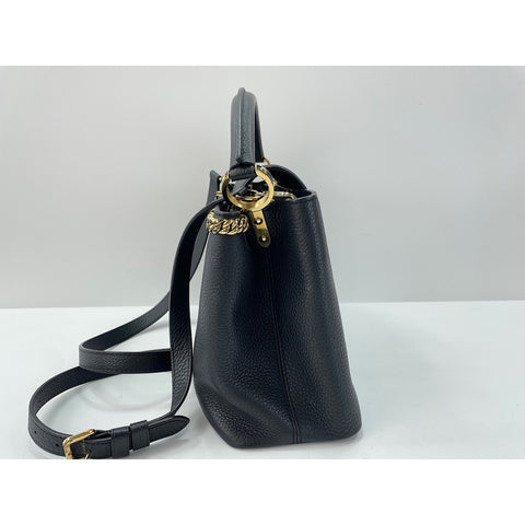 LOUIS VUITTON Capusine Shoulder Bag black WS34210