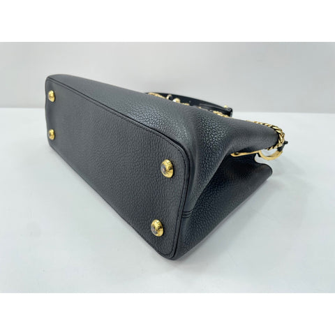 LOUIS VUITTON Capusine Shoulder Bag black WS34210