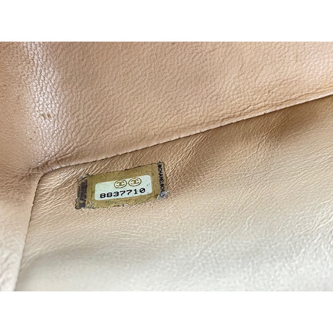 CHANEL Mini Matelasse Shoulder Bag beige WS34211
