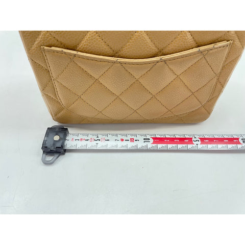 CHANEL Mini Matelasse Shoulder Bag beige WS34211