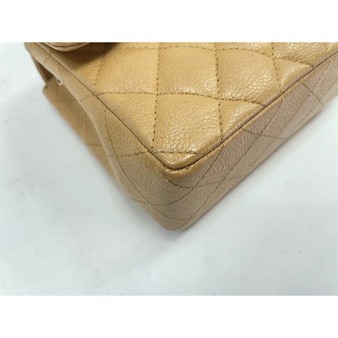 CHANEL Mini Matelasse Shoulder Bag beige WS34211