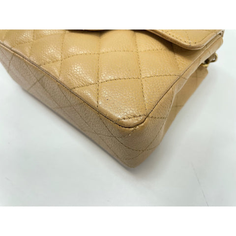 CHANEL Mini Matelasse Shoulder Bag beige WS34211