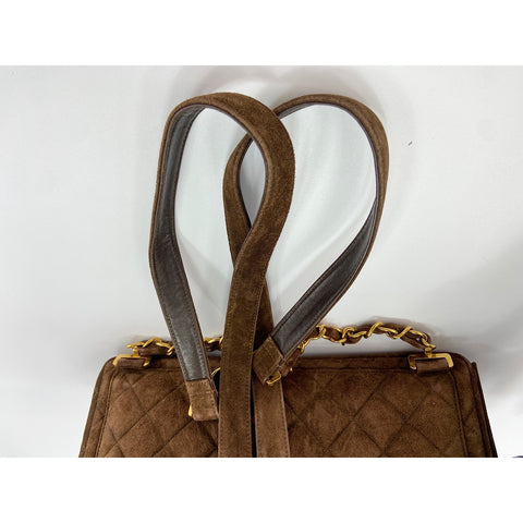 CHANEL Matelasse Backpack Â· Daypack Brown WS34213