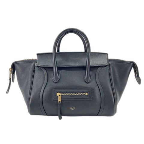 CELINE Little Luggage Shoulder Bag black WS34216