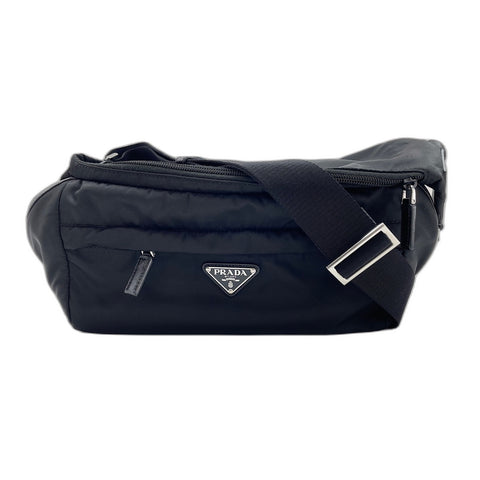 PRADA Renylon Shoulder Bag black WS34217